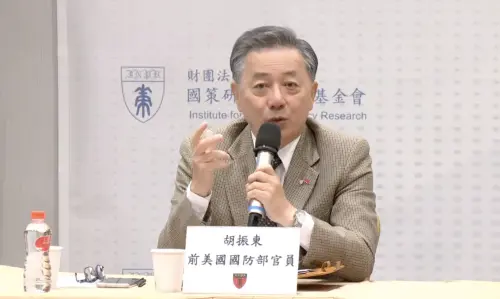 政院版軍購案將付委！胡振東：藍白阻擋沒邏輯　應盡快處理