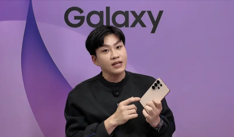 ▲百萬網紅Joeman赴美開箱三星新機S26 Ultra，他認為改動幅度遠大於上一代，最大亮點是「智慧防窺模式」，直呼：「是很值得買的一代！」（圖／翻攝自YT「Joeman」）