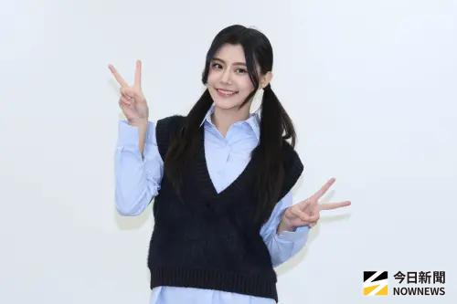 ▲各務礼美奈（如圖）目前是味全龍啦啦隊「小龍女」練習生。（圖／記者朱永強攝）