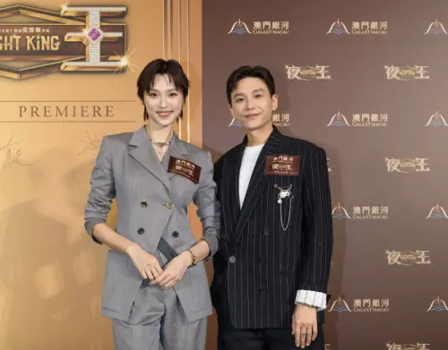 ▲王丹妮（左）與盧鎮業（右）也在《夜王》中擔任重要角色。（圖／華映娛樂提供）