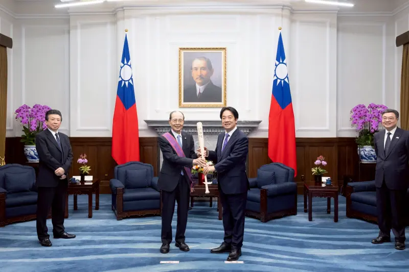    ▲總統賴清德今頒授「一等景星勳章」予旅日棒球名將、「世界全壘打王」王貞治先生。（圖／總統府提供）  