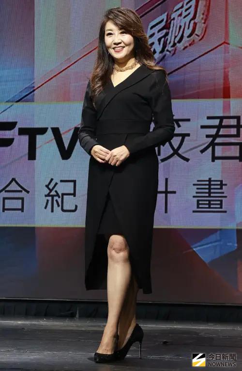 ▲廖筱君（如圖）相隔25年再回到民視老東家，雙方攜手推出紀錄片《韌性之島 台灣紀實》。（圖／記者葉政勳攝影）