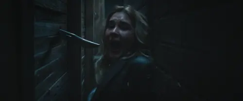 ▲席妮刻意對女兒（如圖）隱瞞這段過去，反而讓愛女變得毫無防備和更加脆弱。（圖／UIP提供）