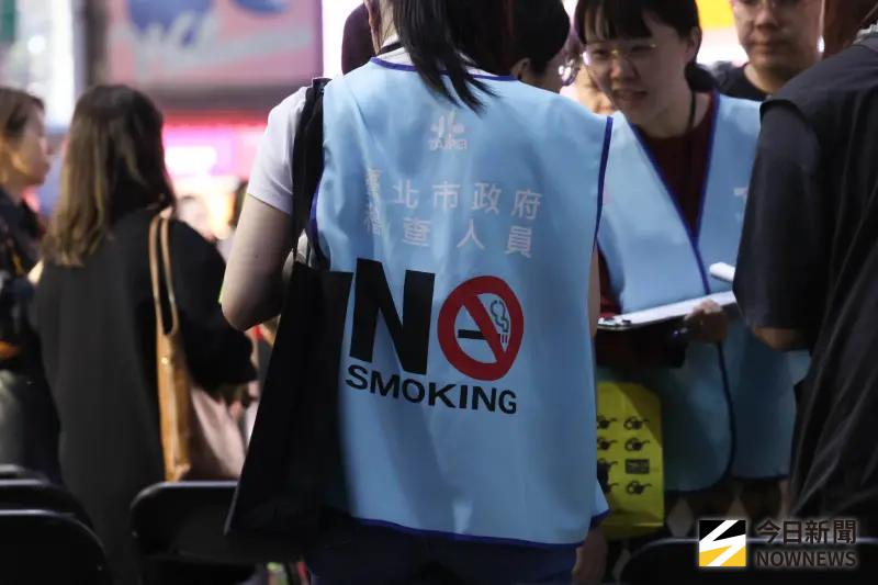    ▲2026台北燈節展區內全面禁菸。（圖／記者朱永強攝，2026.02.26）  