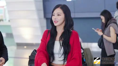 ▲韓國代表隊啦啦隊，由LG雙子隊長車榮玹領軍。（圖／記者張一笙攝）