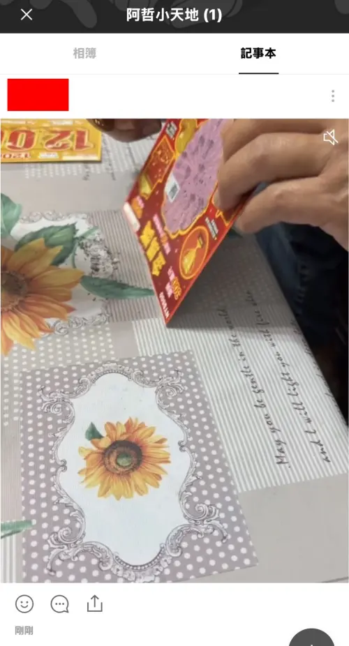 ▲LINE記事本原本可以上傳影片存放的功能，但官方日前宣布該功能在4月27日正式要終止，引爆台灣用戶熱烈討論。（圖/記者張嘉哲翻攝）