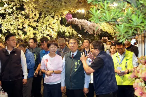 台灣國際蘭展今開園　黃偉哲：只要夠強世界會為你開路