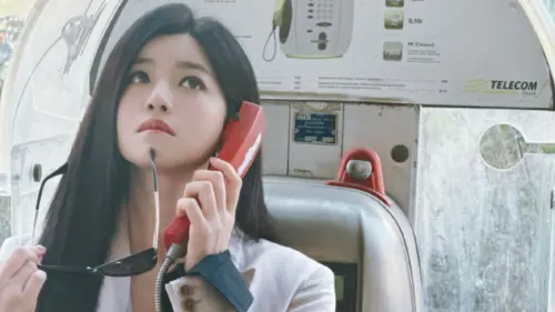 陳妍希無P影片太美了！被老外堵麥克風全英文回答　正到衝上熱搜
