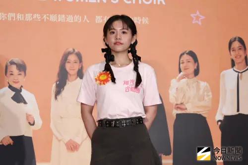 ▲羅晨恩（如圖）在《陽光女子合唱團》中展現大將之風，人氣飆漲。（圖／記者朱永強攝影）