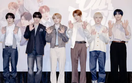 ▲YUSHI（左3）透露本次來台灣最想吃牛肉麵和芒果冰。（圖／SHOWOffice提供）