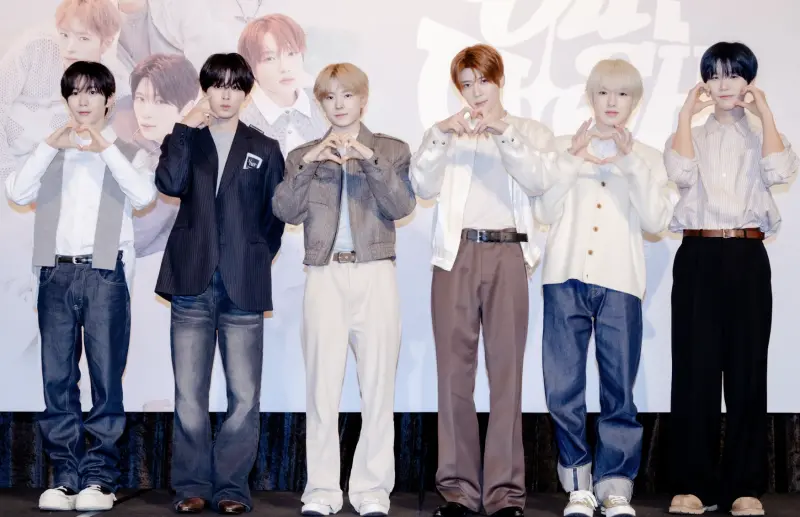 ▲NCT WISH明日將在林口體育館開唱，今日接受訪問時大秀中文，「對你暈船了」、「我們很喜歡你們」，逗得全場笑聲不斷。（圖／SHOWOffice提供）