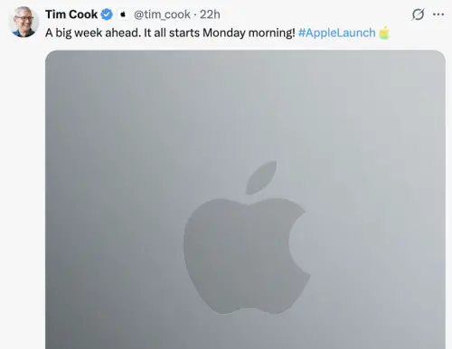 蘋果執行長庫克不藏！預告3/2起連發新品　平價MacBook傳2萬有找