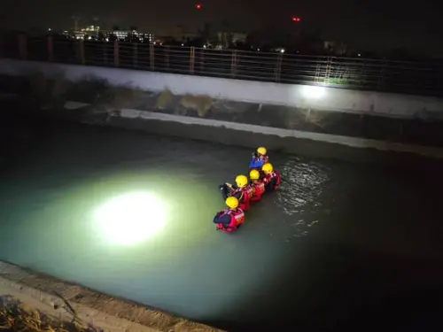 8歲哥親眼目睹意外！5歲弟跌落嘉南大圳　警消搜救4小時尋獲遺體