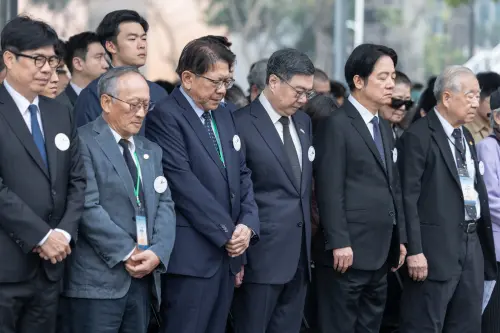 ▲ 賴清德等人出席「二二八事件79周年中樞紀念儀式」。（圖／總統府提供）