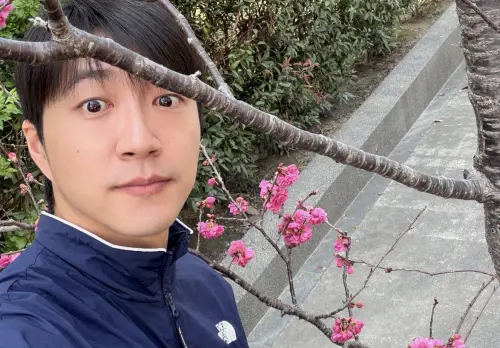 37歲江宏傑離婚福原愛4年近況公開！小瓜呆髮型賞櫻粉絲讚：超帥
