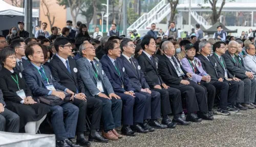 ▲陳其邁、賴清德等人出席「二二八事件79周年中樞紀念儀式」。（圖／總統府提供）