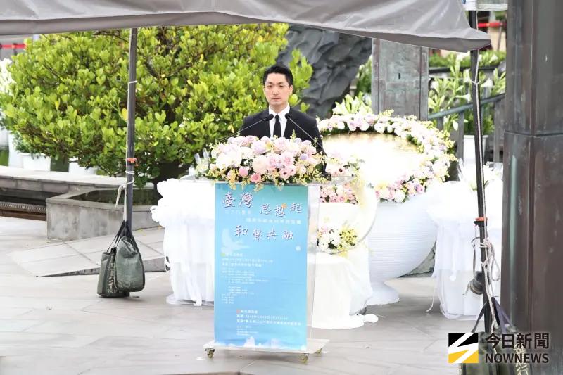 ▲台北市長蔣萬安出席北市府在228和平公園主辦的228追思紀念會。（圖／記者嚴俊強攝，2026.02.28）