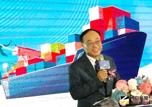 ▲台灣港務公司董事長周永暉致詞。(圖／記者黃守作攝)