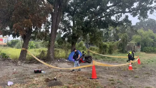 屏東萬丹驚傳槍響！73歲男倒臥空地身亡　太陽穴中彈警調查死因
