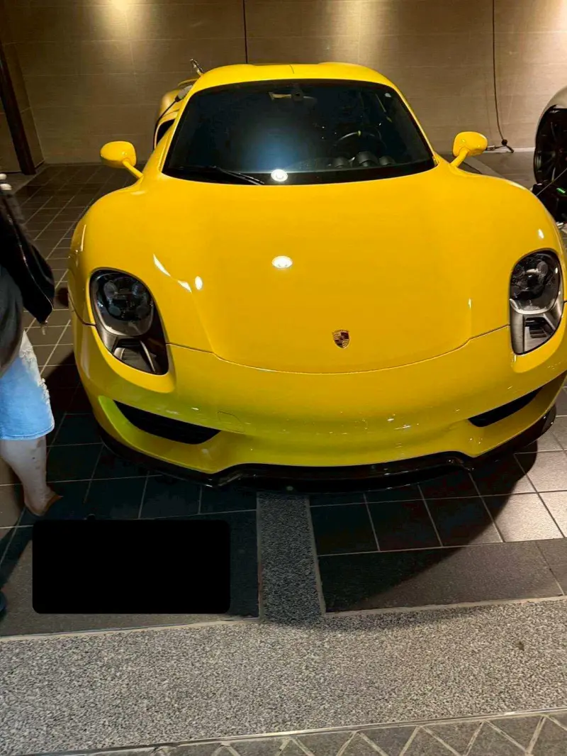   ▲「蛙王」Porsche 918 Spyder。（圖／調查局提供）  