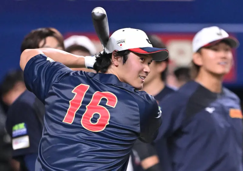 經典賽／大谷翔平聽國歌落淚！美媒也感動　罕見打擊練習暖哭球迷