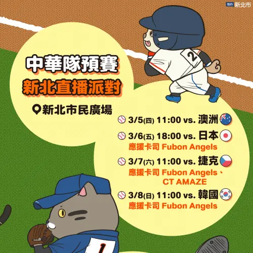 ▲新北市經典賽戶外直播派對資訊。（圖／我的新北市）