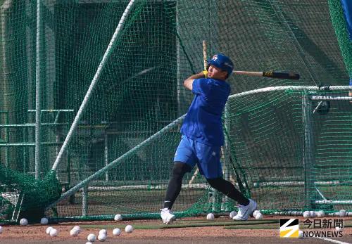 ▲鄭宗哲(圖)與陳晨威埋伏在後段棒次佈下速度陷阱，將與開路先鋒形成首尾相連的恐怖「光速迴圈」。（圖／記者葉政勳攝）