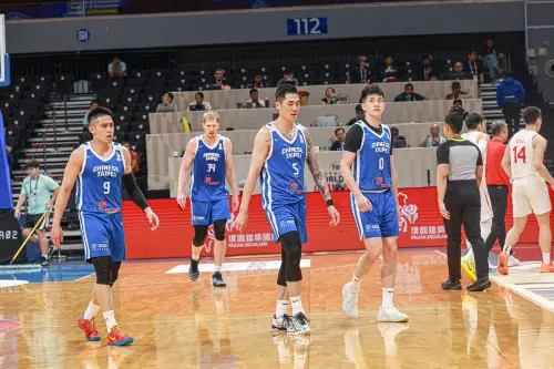 ▲整場比賽幾乎都處於領先的中華隊，遭到中國大陸逆轉輸球。（圖／中華籃協提供）