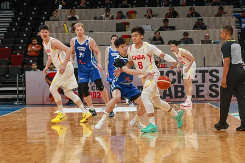 ▲中華隊末節遭到逆轉，一方面是球隊今晚的輪換只用7人，確實都燃盡了。（圖／中華籃協提供）