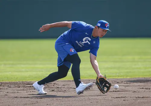 ▲鄭宗哲去年靠守備功夫站上大聯盟，預計也會是中華隊內野中線先發人選之一。（圖／記者葉政勳攝）