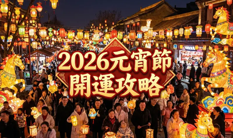 2026元宵節開運攻略！最強吉日「5招補財庫」　168存錢法旺整年