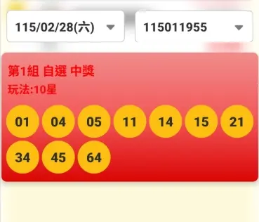 ▲網友用自選145尾數流號模擬投注賓果10星玩法，結果幸運中獎但沒投注，錯過獎金1000萬元，引爆熱烈討論。（圖/Threads）