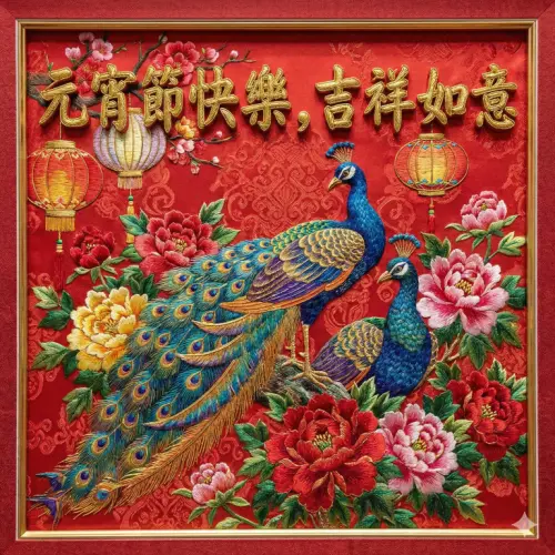 ▲2026元宵節快樂圖片、早安圖，《NOWNEWS》祝您佳節愉快。（圖／AI生成）