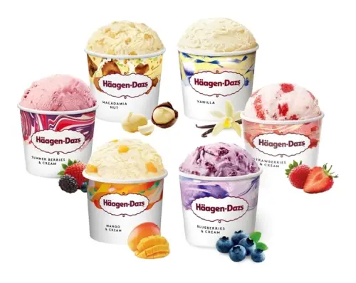 ▲Haagen-Dazs哈根達斯冰淇淋迷你杯100mlx12入組，優惠價816元。（圖／momo購物網提供momoshop.com.tw）