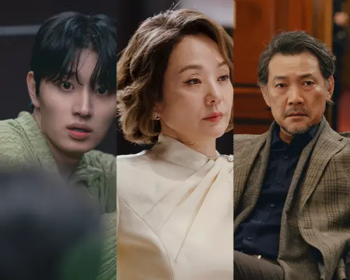 ▲左起姜志煥、崔彩雨、洪誠信都被利用，而他們也都對「莎拉」付出了真心。（圖／翻攝自IG@netflixkr）
