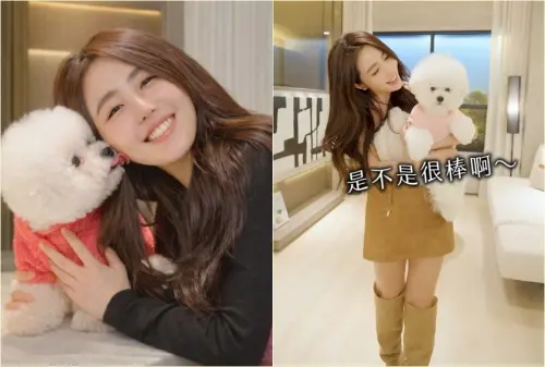 ▲朱琦郁的狗入鏡短影片後，也意外受到歡迎。（圖／朱琦郁提供）