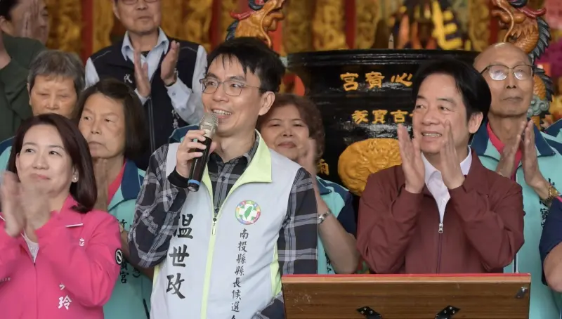 ▲賴清德親自出馬遊說温世政回鄉參選，卻面臨母雞找不到小雞的窘境。。（圖／溫世政提供，2026.03.02）