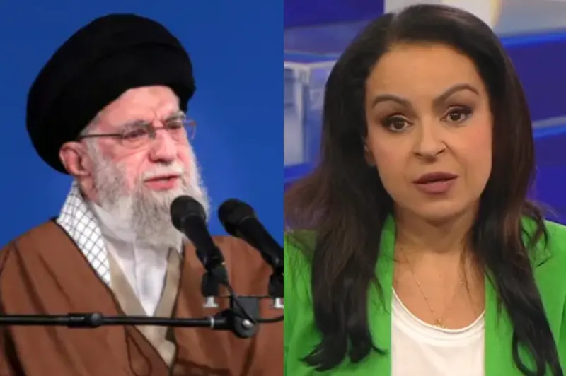 哈米尼被美斬首!伊朗裔美女主播直播興奮爆粗口:下地獄去吧