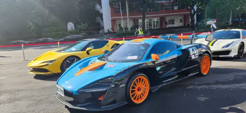 ▲MCLAREN Senna LM起標價9000萬元，開拍過程卻乏人問津導致流標。（圖／記者吳翊緁攝）
