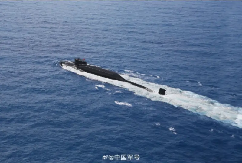 ▲中國核潛艦。資料照。（圖／翻攝自微博）