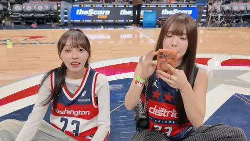 ▲林襄（左）與李多慧（右）日前前往美國參加華盛頓巫師的「台灣之夜」。（圖／翻攝自林襄YouTube）