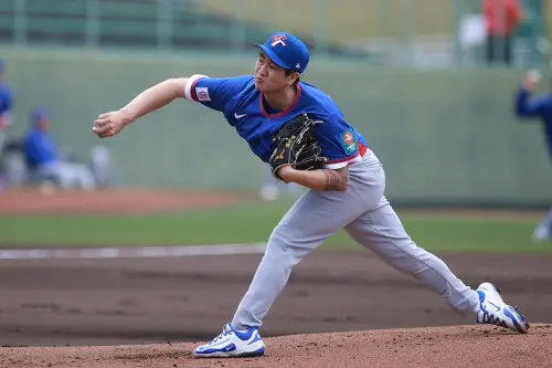 ▲中華隊投手張峻瑋。（圖／記者葉政勳攝）