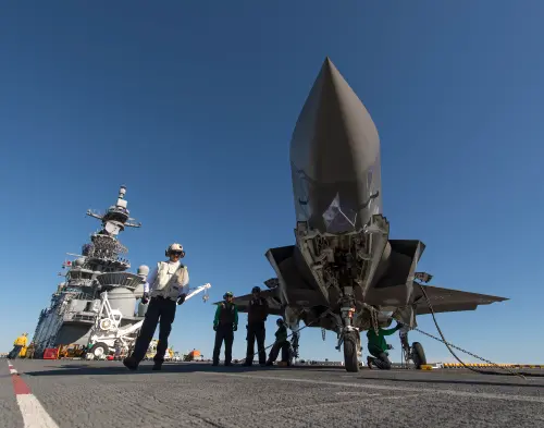 ▲川普總統誇耀的神祕光電追蹤系統其實是指稱F-35戰機EOTS系統的即時標定能力。（圖／翻攝自洛克希德馬丁）