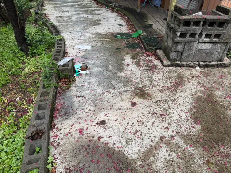 快訊／新北中和爆墜樓！7旬翁「8F猛墜社區地面亡」警衛目睹嚇壞