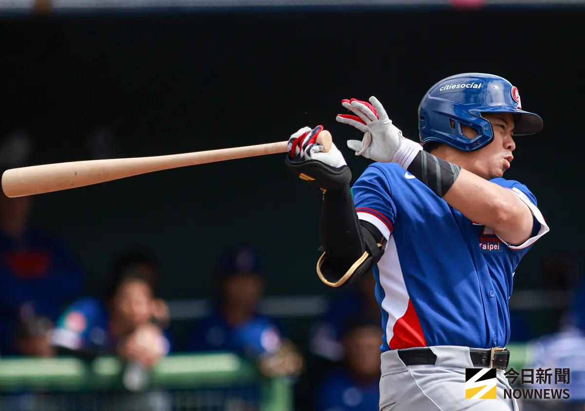 ▲2026年WBC開戰前夕痛失大將李灝宇，內野老大哥吳念庭霸氣喊話，將帶著戰友的不甘心為台灣血戰東京巨蛋。（圖／記者葉政勳攝）