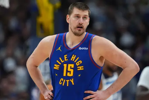 ▲核心約基奇（Nikola Jokic）意外出現失誤激增與投射不穩的問題。（圖／美聯社／達志影像）