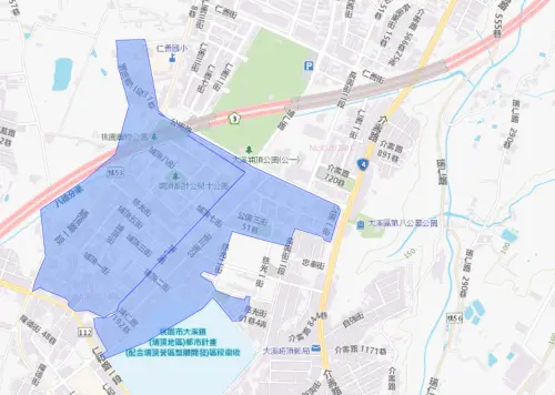 ▲桃園市大溪區3月4日停水影響範圍。（圖／台灣自來水公司water.gov.tw/）