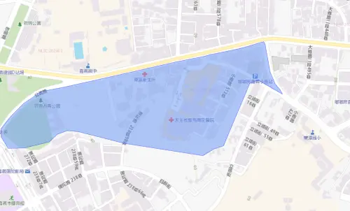 ▲嘉義市3月4日停水影響範圍。（圖／台灣自來水公司water.gov.tw/）