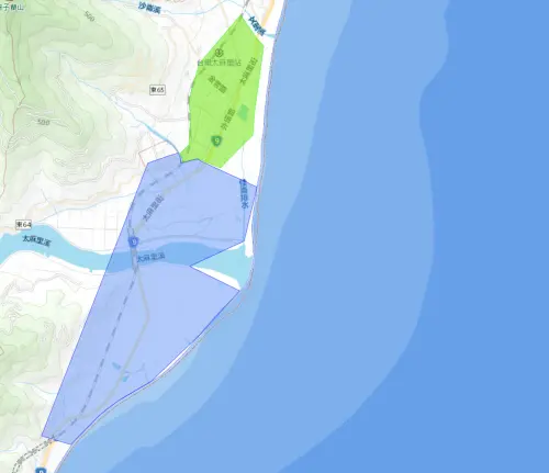 ▲台東縣3月4日停水、降壓影響範圍。（圖／台灣自來水公司water.gov.tw/）