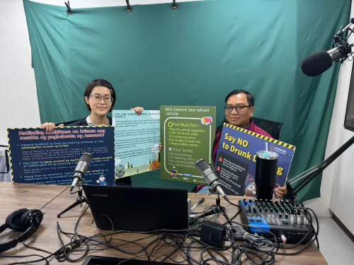 一場「菲辦」直播守護4萬餘移工 「菲辦」贈一分局感謝狀